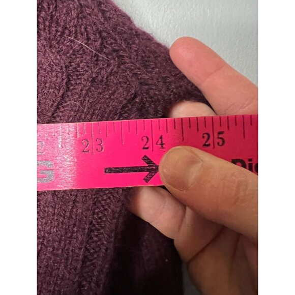 Vintage Heather & Tweed Sweater Womens MD Wool Chunky Knit Pullover Fair Isle - Picture 4 of 5